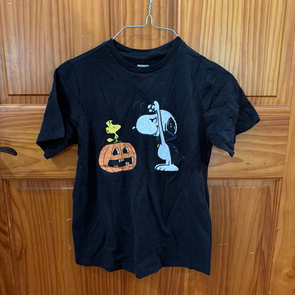 Peanuts RSQ Halloween Scary Snoopy Shirt Size Youth Small
